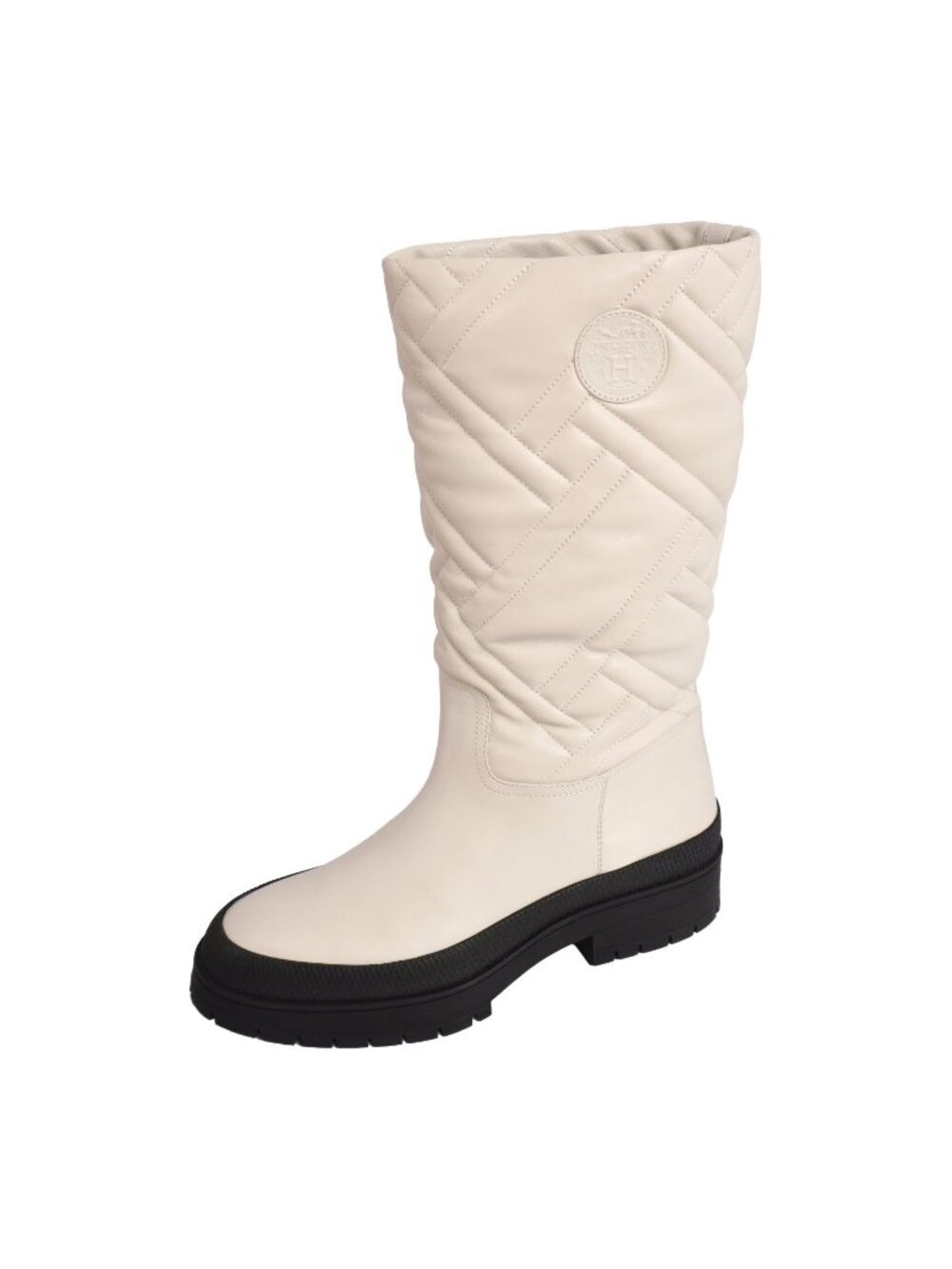Hermes Boots Long White